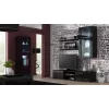 Cama TV stovas SOHO 180 juodas/juodas blizgus