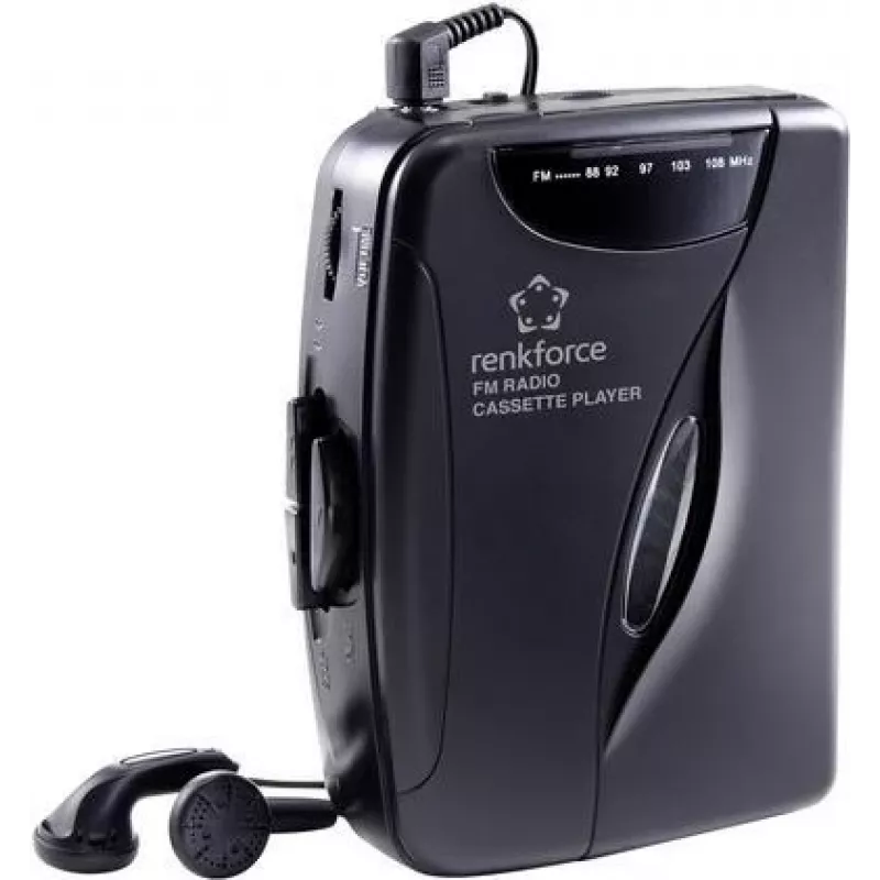 Renkforce RF-5044674 Juoda