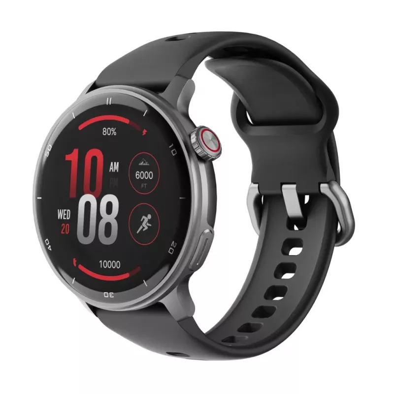 Išmanusis laikrodis Stelio STSWA101BK Activ GPS 46mm juodas