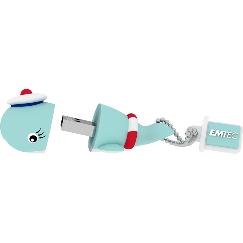 USB atmintinė Emtec Sailor Whale 16 GB USB Type-A 2.0 Mėlyna