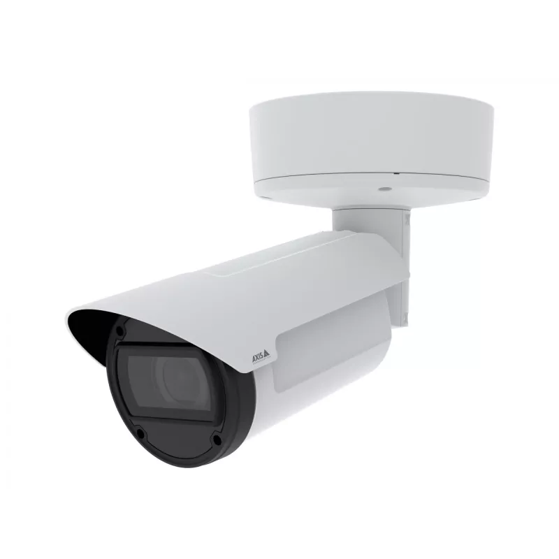 AXIS Q18 serijos Q1808-LE - Tinklinė stebėjimo kamera - Bullet - Lauko zona - atspari orams / smūgiams - Spalvota (diena/naktis) - 10 MP - 3712 x 2784 - 4K - Automatinis IR
