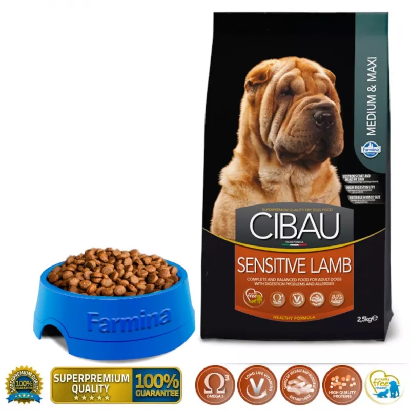 Farmina Pet Food SENSITIVE LAMB MEDIUM & MAXI 14 kg Adult