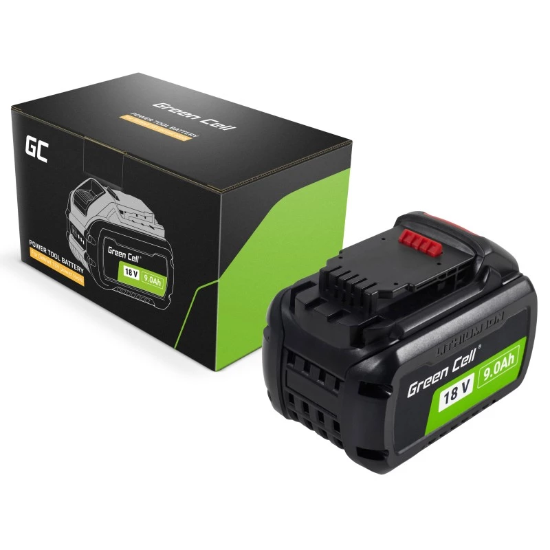 Green Cell akumuliatorius DCB547, skirtas DeWalt XR elektriniams įrankiams 18V 9Ah/FLEXVOLT 54V 3Ah, pakaitalas DCB547 DCB548