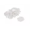 LANBERG RJ-45 laido jungtis PLU-6000, skirta Cat6 U/UTP kabeliams, permatoma / balta, pakuotė po 100 vnt.