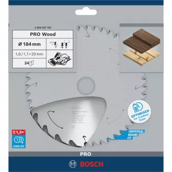Bosch 2 608 837 702 diskinis pjūklas 18,4 cm 1 vnt.