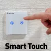 Išmanusis WiFi jungiklis Tellur SS2N — 2 prievadų, 1800 W bendra galia, 10 A vienam kanalui