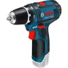 Bosch GSR 12V-15 Professional 650 g Juoda, Mėlyna, Raudona, Sidabrinė