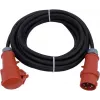 Ilginamasis laidas PSSO 10 m 16 A 5x2,5 mm² CEE, raudonas