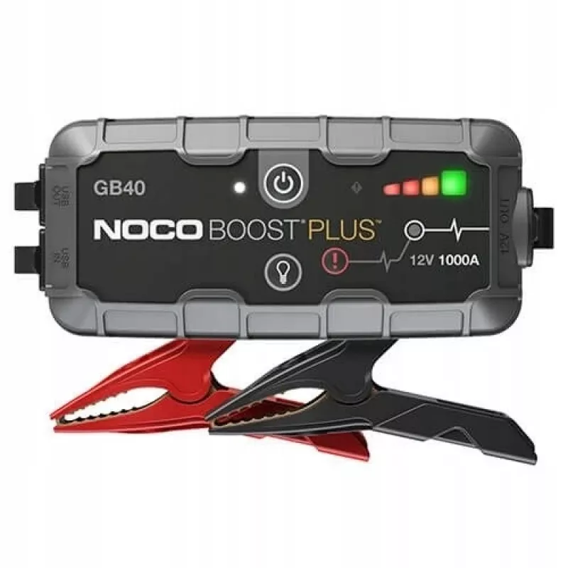NOCO GB40 Boost 12V 1000A starterio įrenginys su integruota 12V/USB baterija