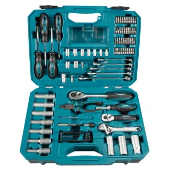 Mechanikų įrankių rinkinys Makita E-08458 87 įrankiai
