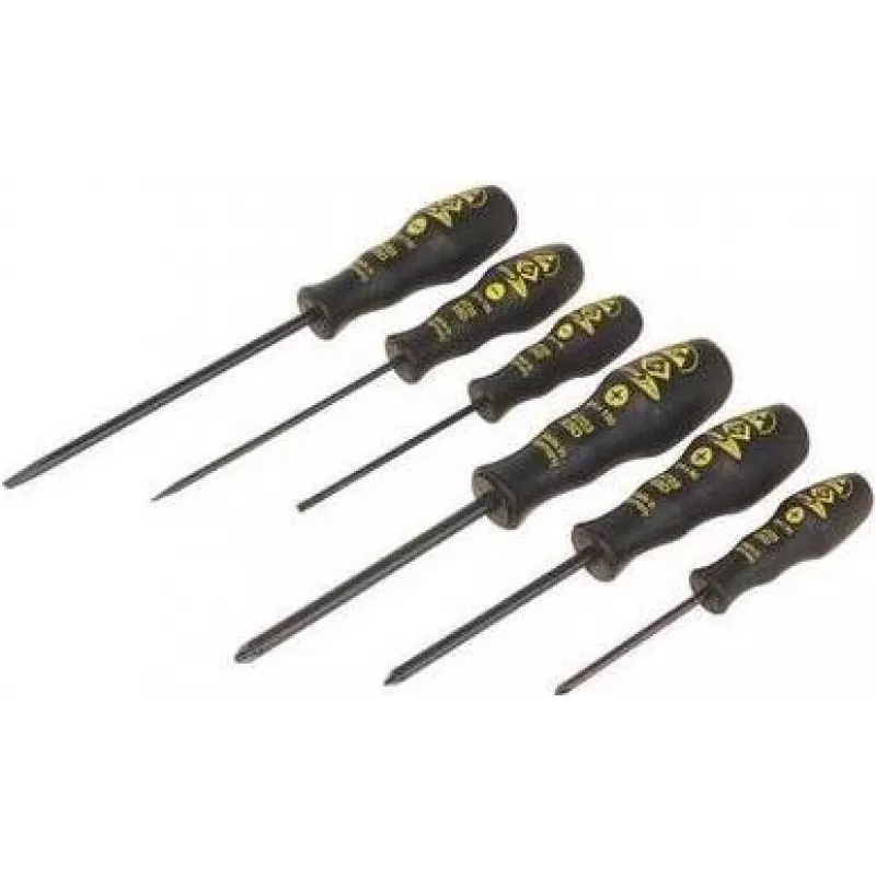 ESD įrankis c.k tools T4741 — antistatinis rankinis įrankis, juodas/geltonas