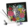 Dažymo pagal skaičius rinkinys Ravensburger CreArt Pixie Cold Cat (modelis 25855) – drobės tapybos rinkinys