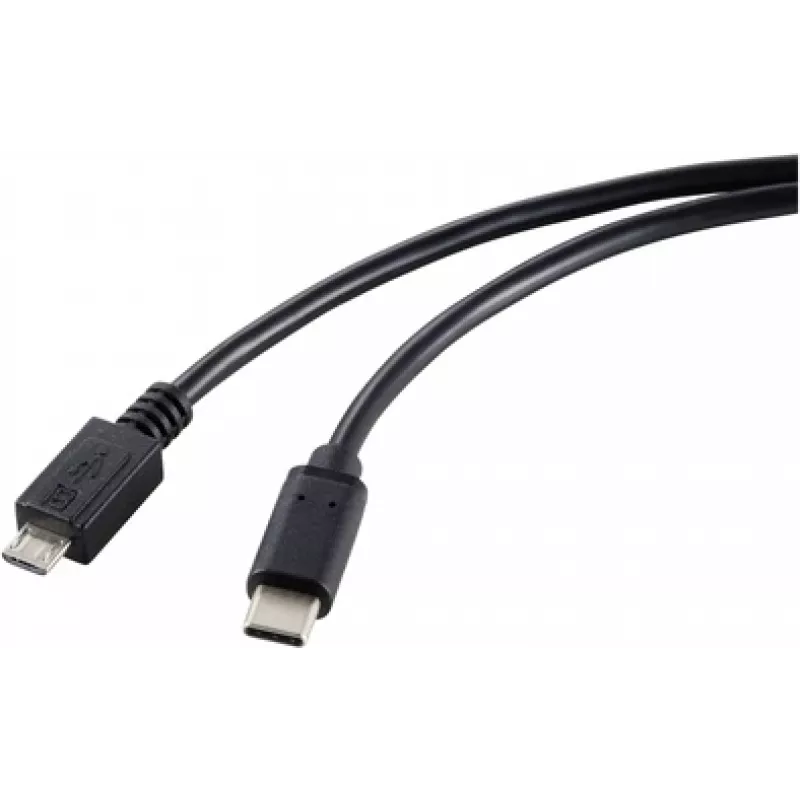 Renkforce RF-5720396 USB laidas, juodas