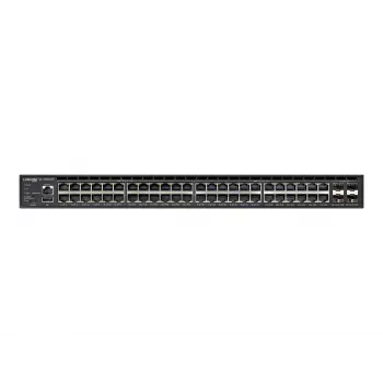 LANCOM GS-4554XUP - Komutatorius - L3 - valdomas - 24 x 100/1000/2,5G (PoE++) + 24 x 10/100/1000 (PoE+) + 4 x SFP+ + 2 x QSFP+ - stalinis, montuojamas į stelažą - PoE++ (1440 W) (61884)