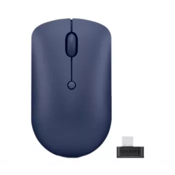 Belaidė optinė pelė Lenovo 540 RF, abipusė, 2400 DPI, 2,4 GHz USB‑C imtuvas, mėlyna