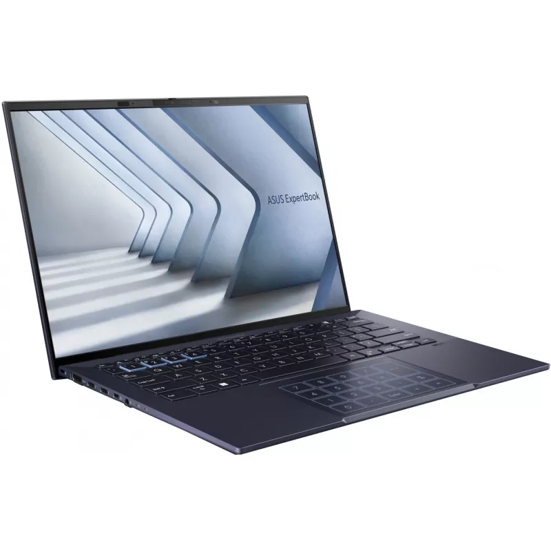 ASUS ExpertBook B9 OLED B9403CVAR-PP1735X Intel Core 7 150U nešiojamas kompiuteris 35,6 cm (14 colių) WQXGA+ 16 GB LPDDR5x-SDRAM 512 GB SSD Wi-Fi 6E (802.11ax) Windows 11 Pro vokiška juoda