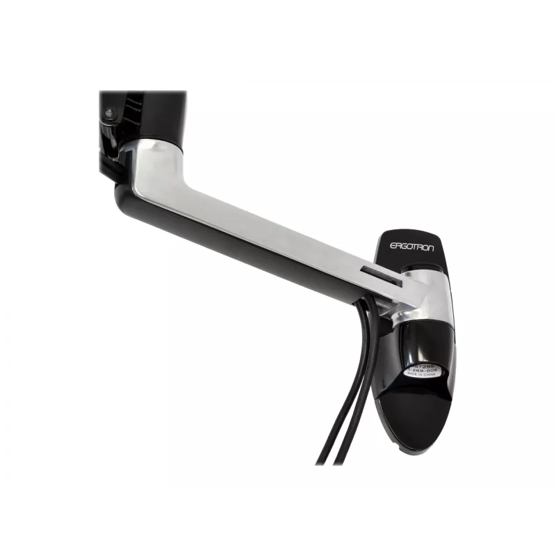 Ergotron LX HD sieninis laikiklis Swing Arm – tvirtinimo komplektas (pasukama svirtis, rankenėlė) televizoriui (pakreipiamas ir pasukamas) – aliuminis – ekrano dydis: iki 106,7 cm (iki 106,70 cm (42 inch)) – tvirtinimo įranga
