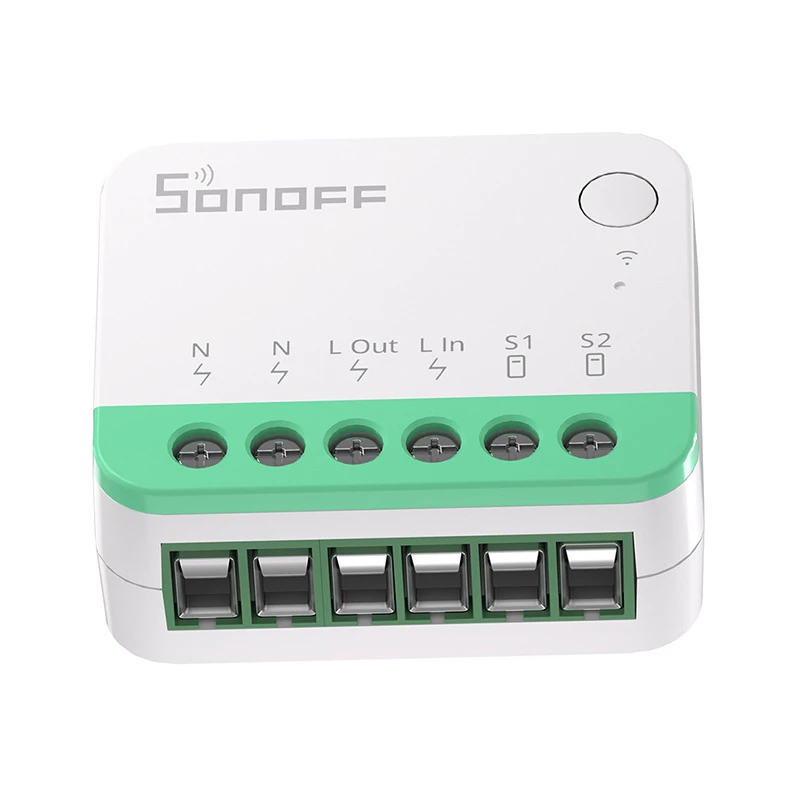 Sonoff MINIR4M Matter išmanusis WiFi mini jungiklis (HomeKit, SmartThings, Home Assistant).