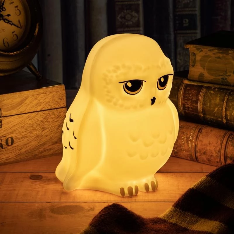Stalinė lempa Paladone Hedwig Light V3 — Hedvigos pelėdos formos LED naktinė lempa