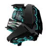 PC Case Jonsbo MOD5, ATX, Juoda