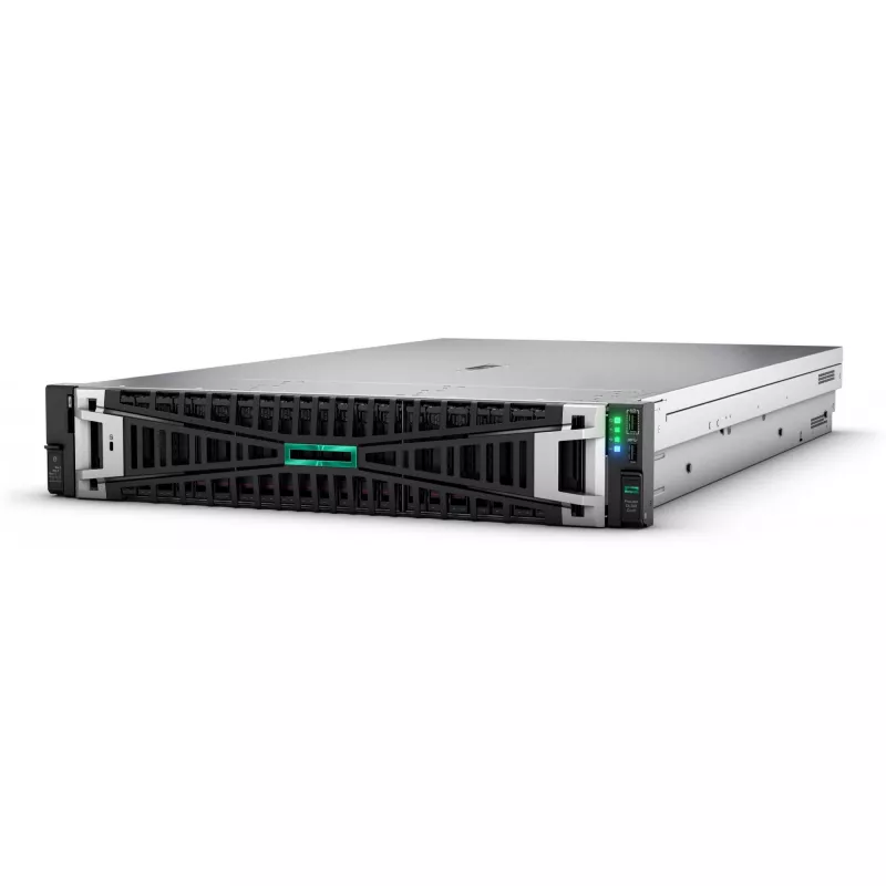 HPE ProLiant DL380 Gen11 - 2U - dviejų krypčių - 1 x Xeon Silver 4516Y+ / 2,2 GHz - RAM 64 GB - SATA/SAS/NVMe - keičiama karštuoju būdu 6,4 cm (2,5 colio)