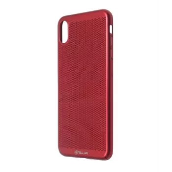 Telefonui skirta šilumos išsklaidymo dėklas Tellur, skirtas „iPhone XS Max“ — raudonas