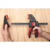 F spaustukas Bessey EZL60-8 60 cm plastikinis plieninis juodas oranžinis