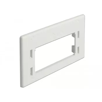 „Keystone“ adapterio plokštė, montavimo (balta)