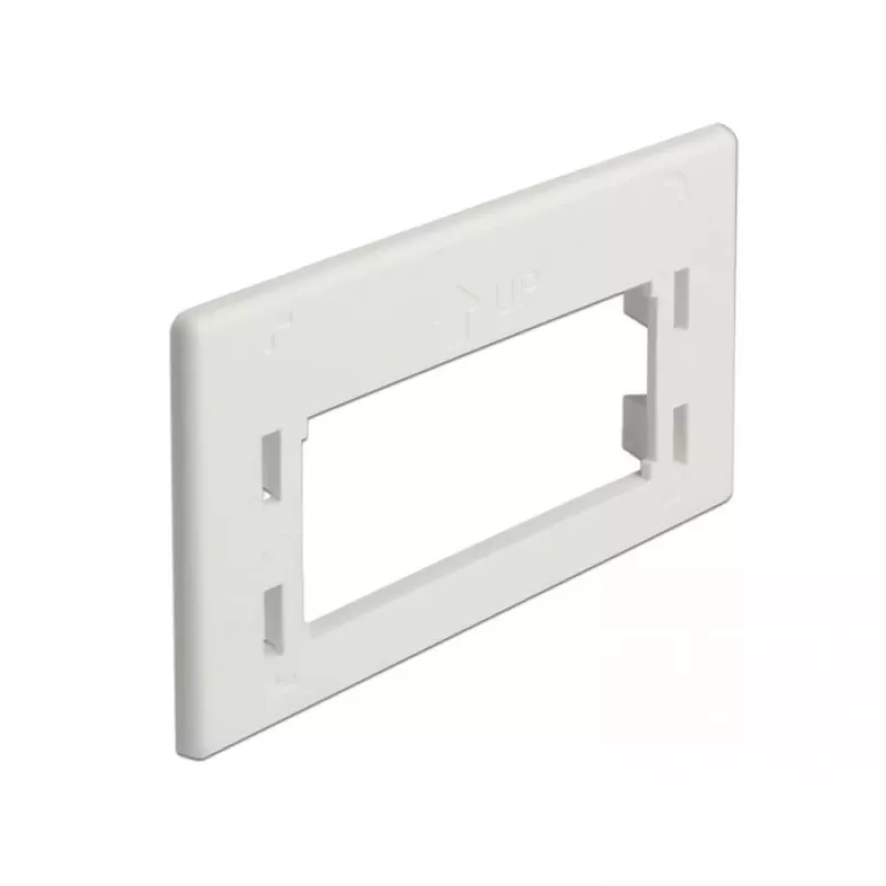 „Keystone“ adapterio plokštė, montavimo (balta)
