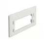 „Keystone“ adapterio plokštė, montavimo (balta)