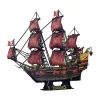 3D dėlionė cubicfun Queen Anne's Revenge Anniversary Version – modelis 306-T4040H, kolekcinis laivo surinkimas