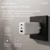 Sieninis įkroviklis DIGITUS DA-10303 67W GaN, 2× USB-C + 1× USB-A, 100–240V, baltas