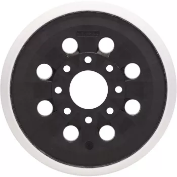 Bosch Accessories 2608000349 šlifavimo diskas vidutinio kietumo, 125 mm, skirtas GEX 125-1 AE. Skersmuo 125 mm. Tinka (informacija) ekscentriniam šlifuokliui GEX 125-1 AE
