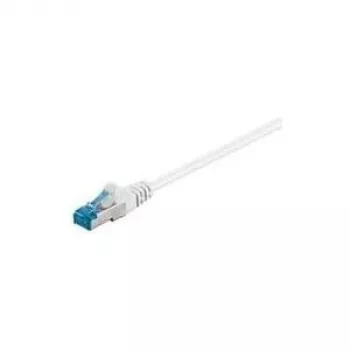 Wentronic Goobay CAT 6a komutacinis kabelis, S/FTP (PiMF), Balta, 50 m - LSZH Halogen-Free, Copper (94910)
