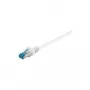 Wentronic Goobay CAT 6a komutacinis kabelis, S/FTP (PiMF), Balta, 50 m - LSZH Halogen-Free, Copper (94910)