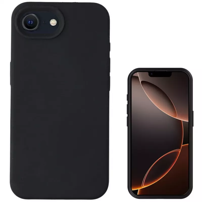 Cover 4smarts iPhone SE (4.Gen.) 15,4 cm (6,06 col.) juoda