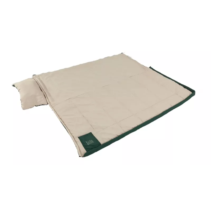 Miegmaišis Outwell Contour Prime suaugusiems stačiakampis poliesterinis 850×2200 mm, maksimalus naudotojo ūgis 190 cm, žalias