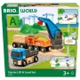 Brio World Krovininio Traukinio Starterio Rinkinys su Kranu