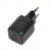 Išorinis maitinimo adapteris IBOX ILUC42B 12V 2A, 33W, USB-A + USB-C PD3.0, QuickCharge 3.0, universalus
