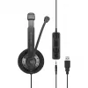 EPOS | SENNHEISER IMPACT SC 75 USB MS ausinės su mikrofonu, laidinės, ant galvos, USB Type-A, juodos