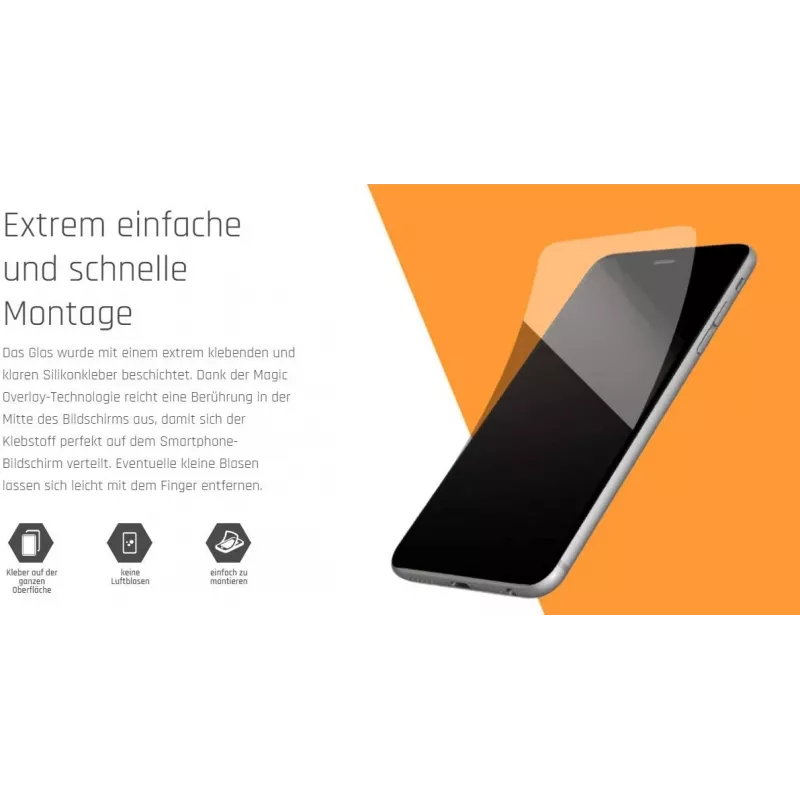 Grūdinto stiklo ekrano apsauga MYPHONE Hammer Energy 2 9H kietumas, atspari įbrėžimams