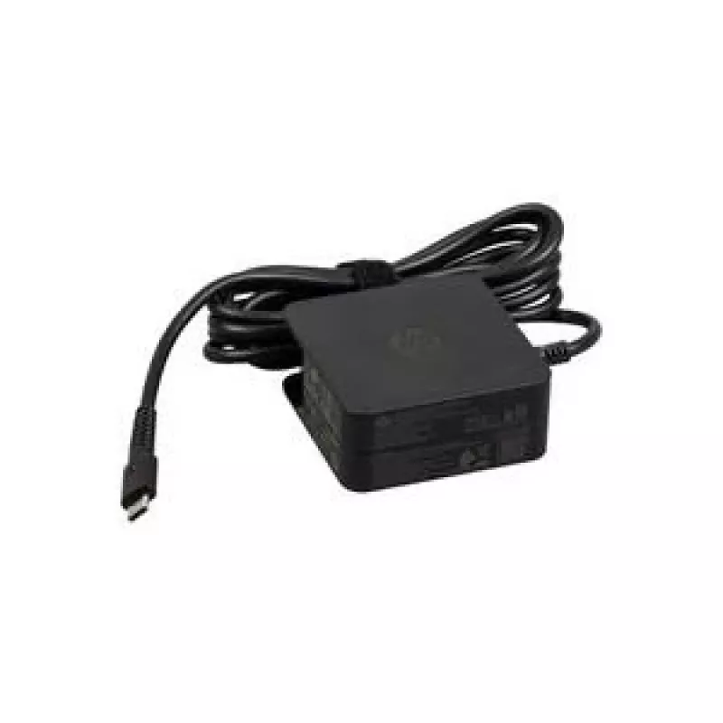 AC Adapter for HP Spectre 12-a004tu, 45W USB-C, outputs 5V/12V/15V, includes power kabelis