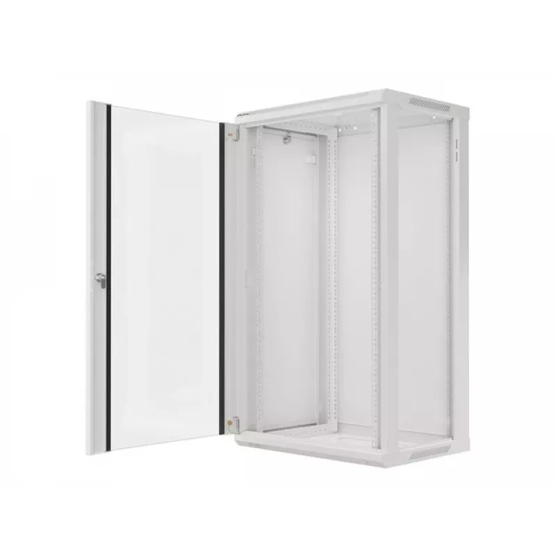 Lanberg WF01-6422-10S stovo spinta 22U Sieninė stovo spinta Pilka