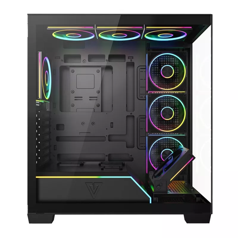 Modecom Volcano Stellar Plus ARGB Midi 8F Juoda