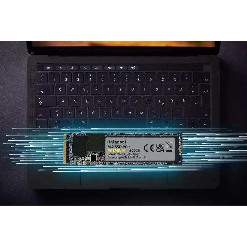 SSD diskas Intenso 2 TB M.2 PCI Express 3.0 NVMe 3D NAND modelis 3835470
