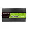 Automobilinis inverteris Green Cell INVGC24P3000LCD 24V 3000W grynoji sinusinė banga, 230V 50Hz, LCD, F tipas