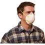 Respiratorinė kaukė 3M 8710C3 balta — vienkartinė dalelių kaukė, modelis 8710C3