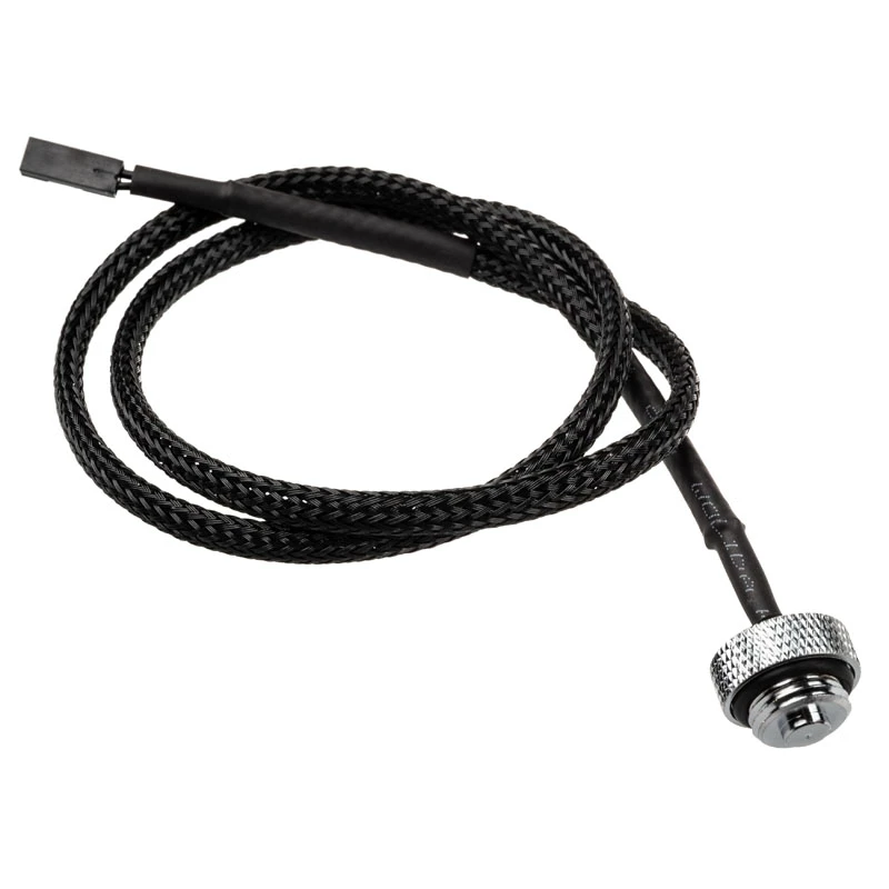 Temperatūros jutiklis XSPC Temperatursensor 2x G1/4 IG – chromuotas, 2x G1/4 vidinis sriegis