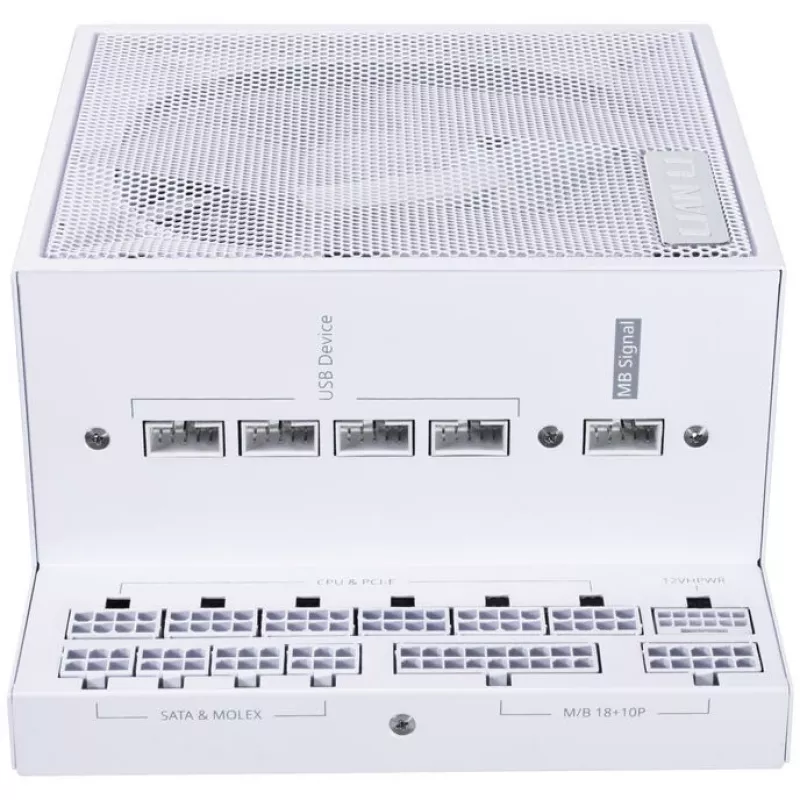 Maitinimo blokas Lian Li EG0850 850 W SFX, 20 kontaktų ATX, 80 PLUS Gold, balta