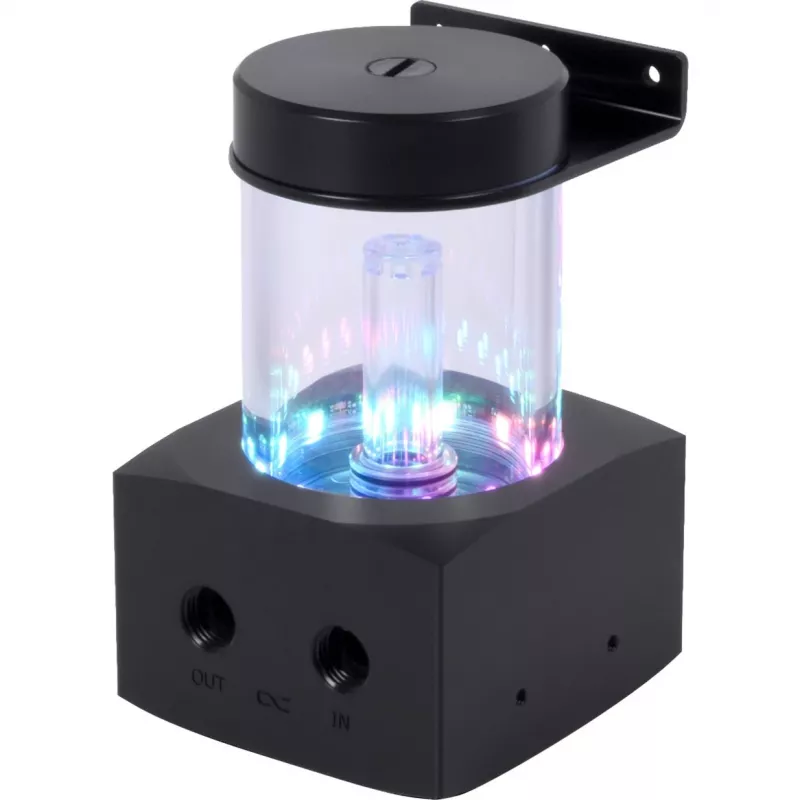 Vandens blokas Alphacool 15380 Akrilas Aliuminis Plastikas Juodi 76.5x131x76.5mm